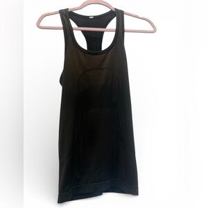 lululemon athletica Black Racerback Tank Top